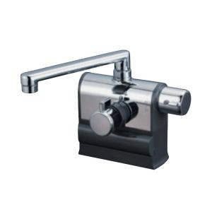 KVK KVK KM3008R デッキ形サーモスタット式混合栓 右ハンドル仕様 可変