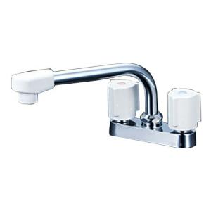 TOTO [TMS27C] TOTO 2ハンドル浴室シャワー水栓 台付き デッキタイプ