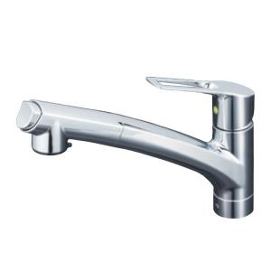 KVK MSK110KRGT KVK シングルレバー式混合栓 スワン型パイプ付 一般地