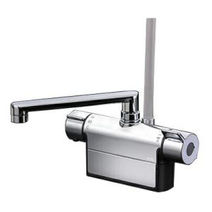 デッキ形サーモスタット式シャワー 浴室水栓 190mmパイプ付 KVK