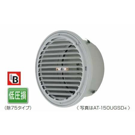 MELAT/メルコエアテック 換気部材【AT-250UGSK5】外壁用(ステンレス製) 薄形ベントキ...