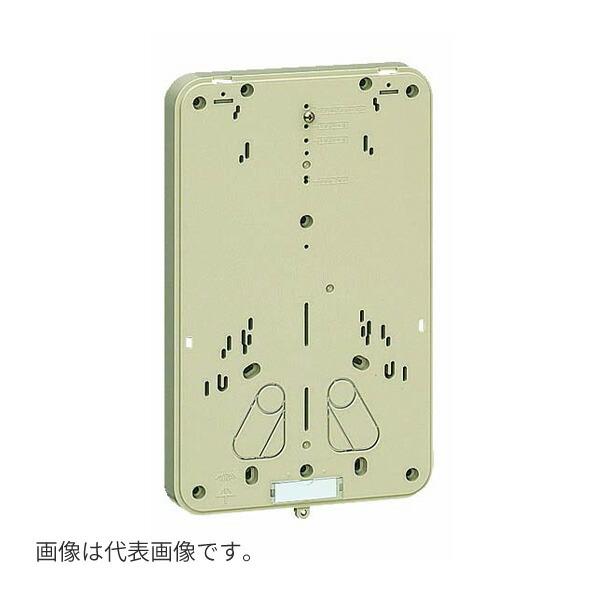 未来工業 【B-2J-Z】ベージュ 積算電力計取付板 自己消火性樹脂製 (カードホルダー付) 1個用