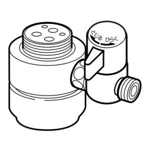 分岐水栓 MYM製シングルレバー式(デッキタイプ) ナニワ製作所 NSP-SMH7