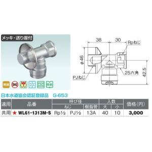 オンダ製作所【WL61-1313M-S】ダブルロックジョイント WL61型 プラグ付
