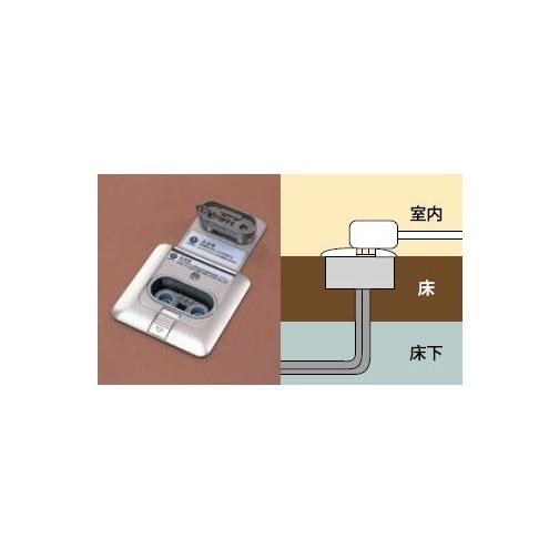 ###ψパロマ【DFC-WC-FDA】ファンコンベクター 温水コンセント床埋込みタイプ