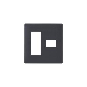 パナソニック 配線器具【WTL7074HK】アドバンスシリーズコンセントプレート4コ用(3コ+1コ用)(マットグレー)