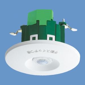 パナソニック 配線器具【WTK2401K】(天井取付) 熱線センサ付自動スイッチ (親器) (検知後連続動作時間約10秒 - 30分可変形) (明るさセンサ付)