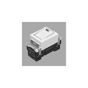 パナソニック 配線器具【WN5061H】(グレー) 埋込ネームスイッチB(片切) 1コ用(シングル)