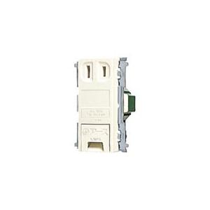 パナソニック 配線器具【WN1431K】フルカラー 埋込アースターミナル付コンセント(フラット型)(ワンタッチプレート・ワンタッチ取付枠用)
