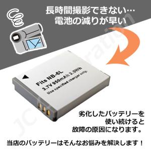 キャノン(Canon) NB-6L 互換バッテ...の詳細画像1
