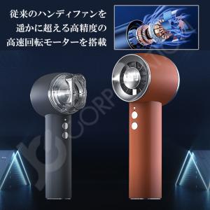 ドライヤー機能付き 超大風量 ハンディファン ...の詳細画像3