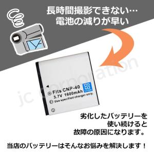 2個セット カシオ(CASIO) NP-40 ...の詳細画像1
