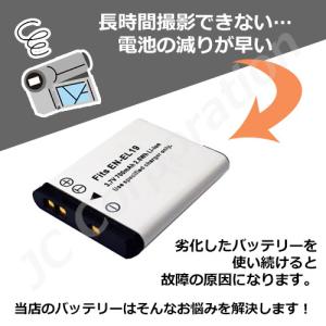 2個セット ニコン(NIKON) EN-EL1...の詳細画像1