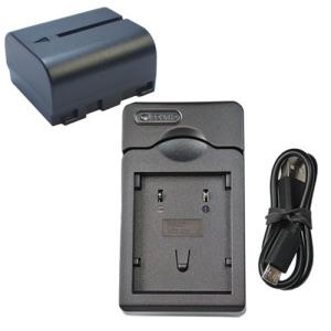 充電器セット ビクター(Victor) BN-VF707L 互換バッテリー + 充電器(USB 据置)｜iishop2