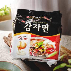 農心] じゃがいも麺 / 100g×4個入りパック もちもち韓国ラーメン