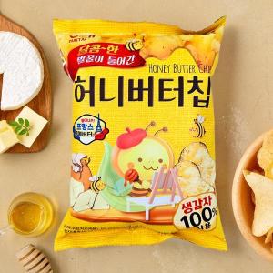 [ヘテ] ハニーバターチップ ポテトチップ / 60g スナック 韓国お菓子 ハニーバターチップス お菓子
