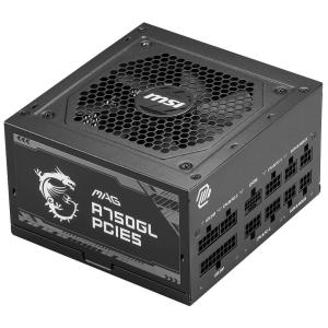 MSI MAG A750GL PCIE5 80PLUS GOLD認証取得 ATX 3.0対応 フルモジュラー電源ユニット
