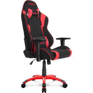 お取り寄せ【Gaming Goods】 AKRacing Wolf Gaming Chair (Red) AKR-WOLF-RED 肌触りと通気性の良いファブリック(布地)を使用