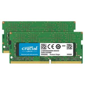 Crucial CT2K8G4SFS824A 16GB(8GB×2) DDR4-2400 ノート用メモリ
