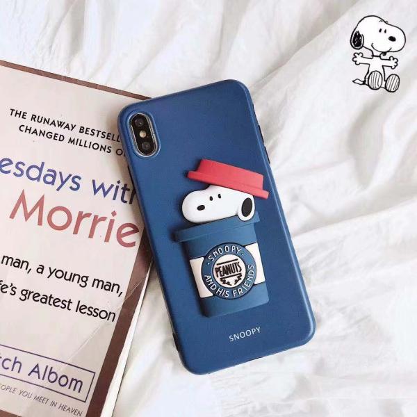 【大人気】iPhoneX/8/7/plus iphoneケース スマホケース 立体SNOOPY スヌ...