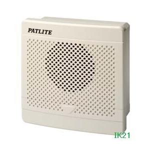 パトライト 〓 電子音報知器　□120　95dB：【色】：ライトグレー 〓 使用電圧：DC12-24...