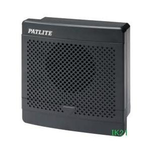 パトライト 〓 電子音報知器　□120　95dB：【色】：ダークグレー 〓 使用電圧：DC12-24...