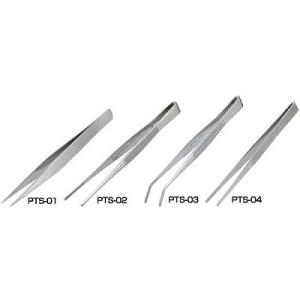 エンジニア〓430耐食性エコノミーピンセット〓PTS-04