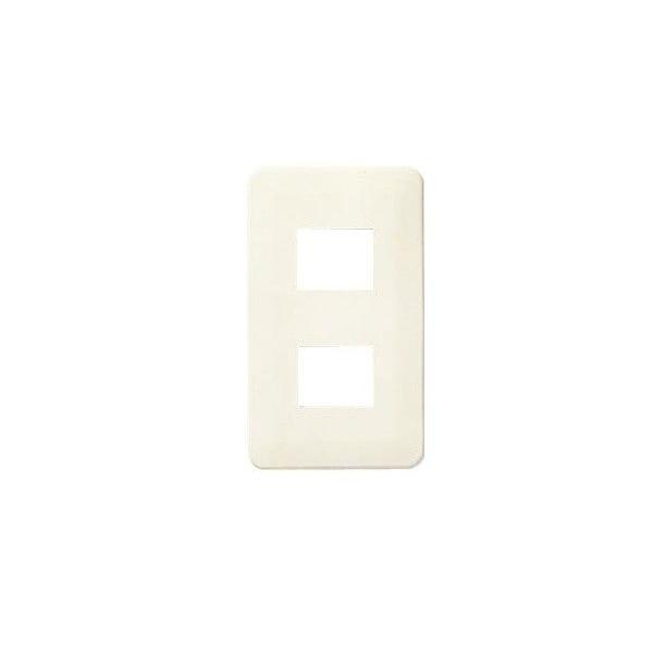 Panasonic(パナソニック）フルカラーモダンプレート2コ用　WN6002W