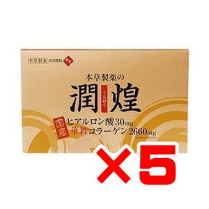 本草製薬 潤煌(うるおう) 60包×5箱セット 送料無料※北...