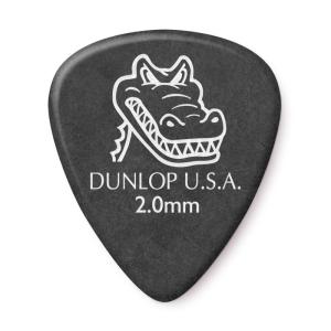 Dunlop (Jim Dunlop) 417R GATOR GRIP STANDARD (2.00mm/ブラック)