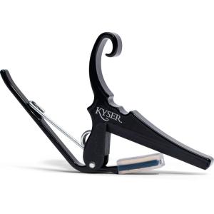 Kyser KGCBA [QUICK-CHANGE CAPO] (クラシックギター用/BLACK)｜ikebe-revole