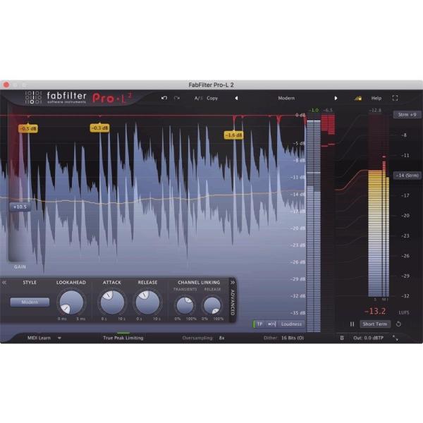 FabFilter Pro-L2 (代引不可)(オンライン納品)