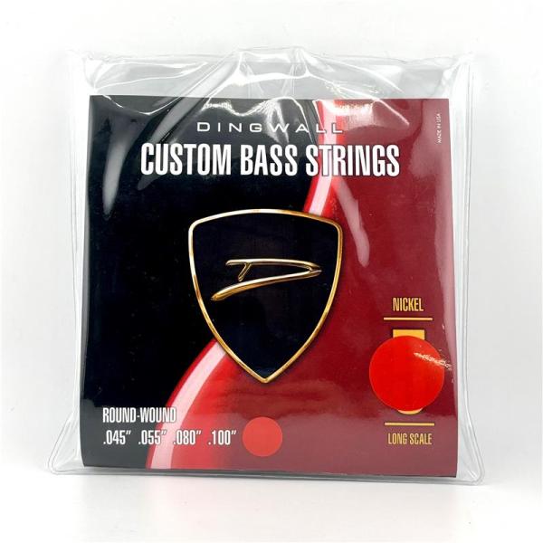 DINGWALL CUSTOM BASS STRINGS [NICKEL 4ST] SET ROUN...