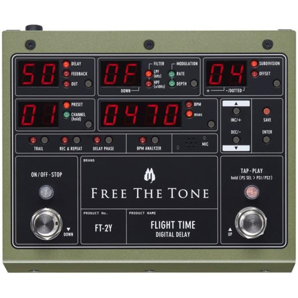 Free The Tone FLIGHT TIME FT-2Y [Digital Delay]（フリ...