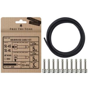 Free The Tone SL-4S-NI-10K SL-4＆CU-416 ソルダーレスプラグキット S