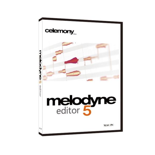 celemony Melodyne 5 Editor（パッケージ版）（チュートリアルビデオ収録USB...