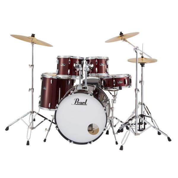 Pearl RS525SCWN/C #91 [ROADSHOW シンバル付ドラムフルセット - レッ...