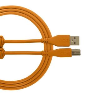 UDG Ultimate Audio Cable USB 2.0 A-B Orange Straight 1mの商品画像