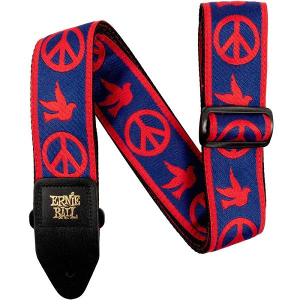 ERNIE BALL 【夏のボーナスセール】 Red and Blue Peace Love Dov...