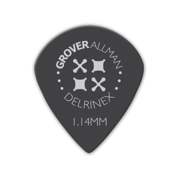 Grover Allman Delrinex Jazz XL Pro Picks 1.14mm [B...