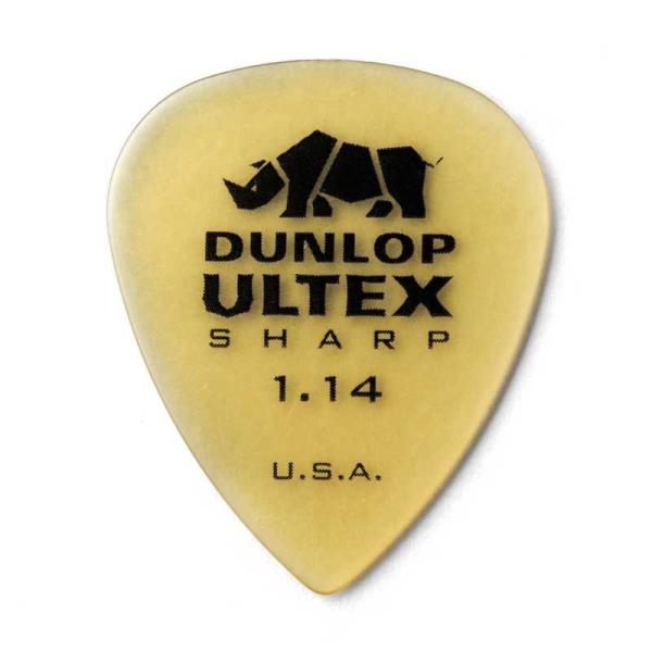 Dunlop (Jim Dunlop) 433 ULTEX SHARP Picks 1.14mm