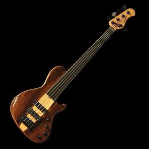 Sadowsky Guitars CustomShop 24-Fret Single Cut Bass Fretless 5-String (Brazilian Rosewood Top)の商品画像