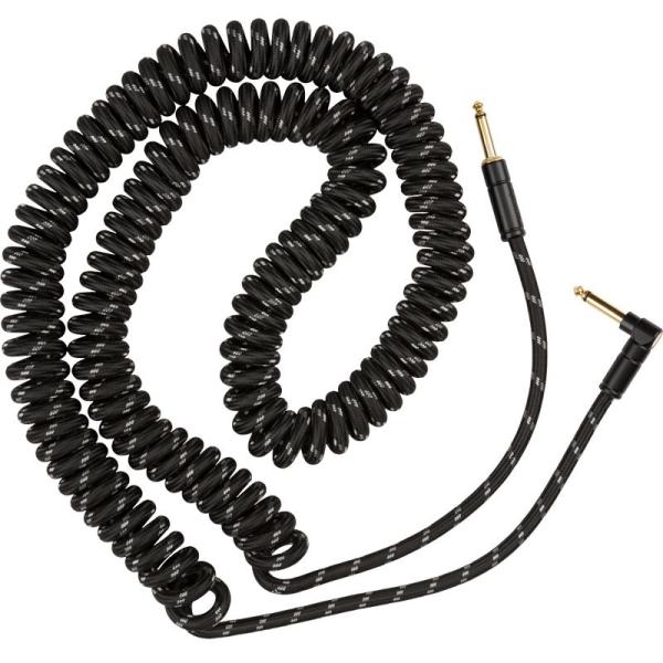 Fender USA DELUXE SERIES COIL CABLE 30feet (BLACK ...