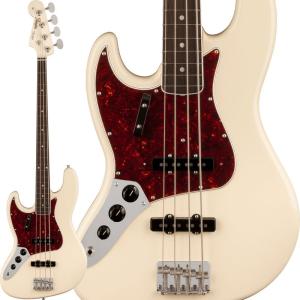 Fender USA American Vintage II 1966 Jazz Bass Left-Hand (Olympic White/Rosewood)の商品画像