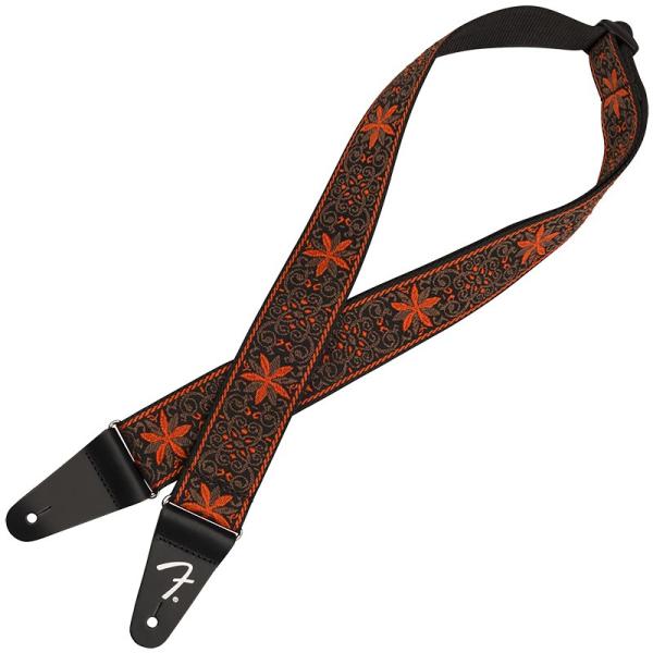 Fender USA Pasadena Woven Strap (Orange Wallflower...