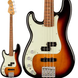 Fender MEX Player Plus Precision Bass Left-Hand (3-Color Sunburst/Pau Ferro)｜ikebe-revole