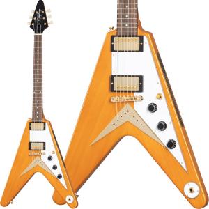 Epiphone 1958 Korina Flying V (Aged Natural/White Pickguard)｜ikebe-revole