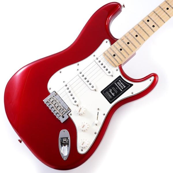 Fender MEX Player Stratocaster (Candy Apple Red/Ma...