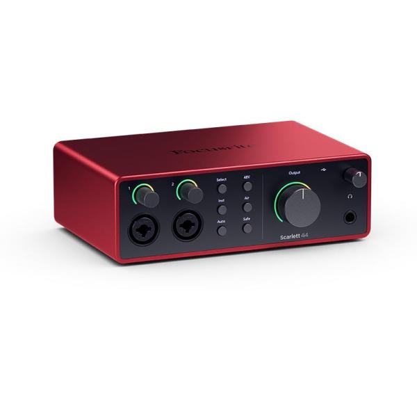 Focusrite Scarlett 4i4 gen4 (Cubase LE付属)(4in4out・...