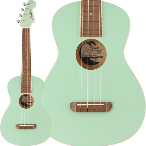 Fender Acoustics AVALON TENOR UKULELE (Surf Green)...